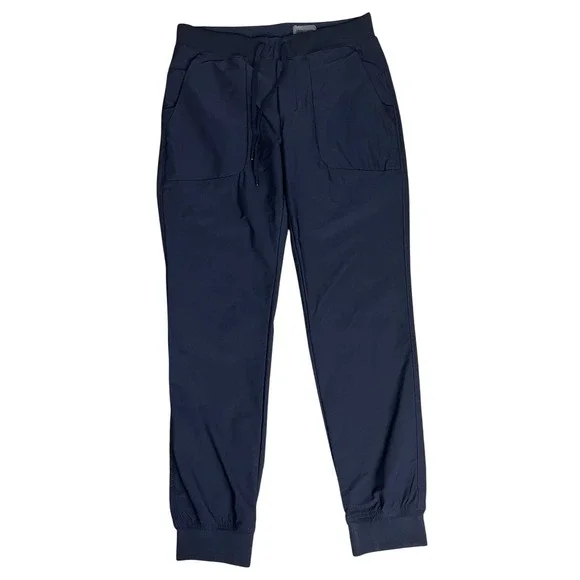 Vintage Genes Men's Performance Stretch Fit Pants Size L Dark Blue Navy