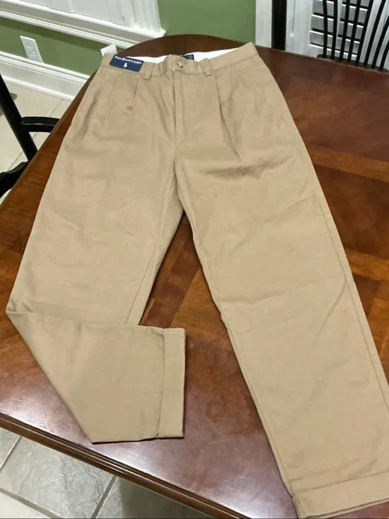 Ralph Lauren Men's Chinos in Tan Hammond pant