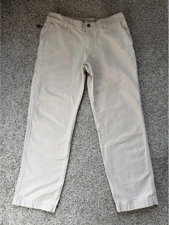 Columbia Sportswear Men’s Khaki Cargo Pants 32x29 Outdoorsy Hiking