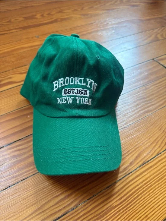 Brooklyn New York Kids Baseball Cap - Green