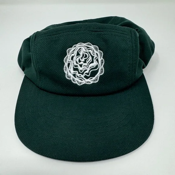 Unisex Adjustable Hat‎ Green White Emblem