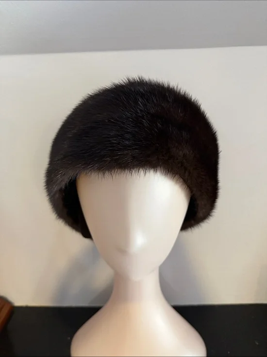 Mink headband