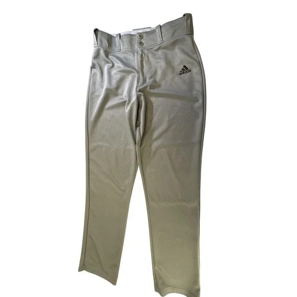 Adidas Aeroready Baseball Pants Mens Medium Gray Athletic‎ Trousers