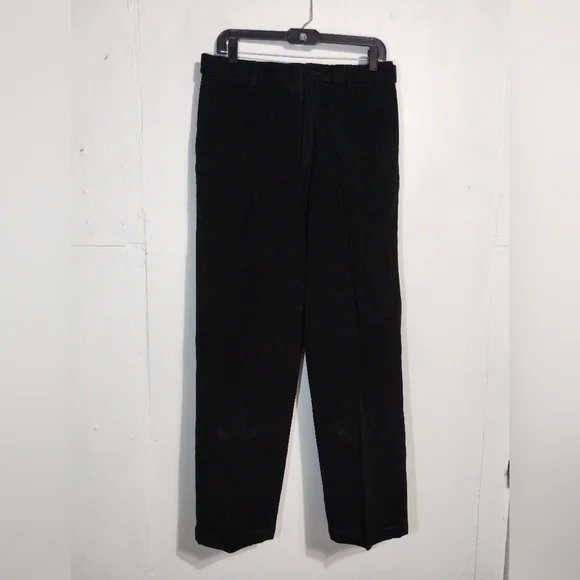 Men's Black Corduroy Pants (34X30)