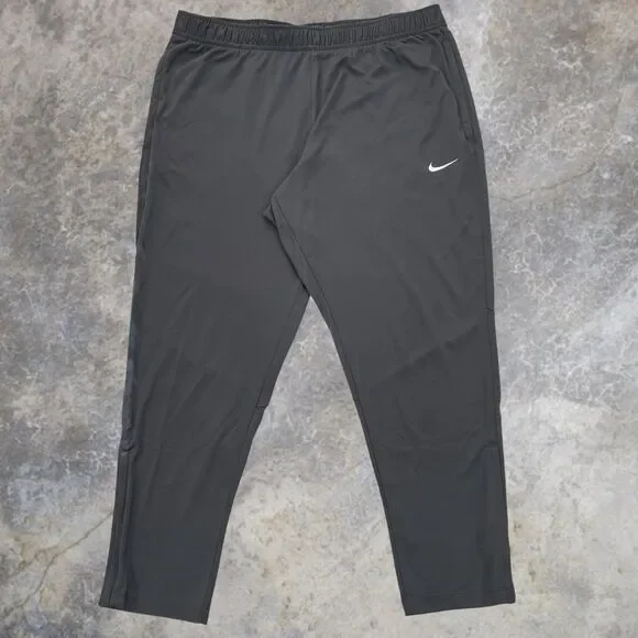 Nike Dri-FIT Men's Jogger Running Pants Men’s 2XL Dark Gray Athletic Wear Gym