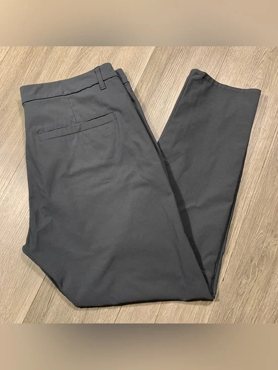 Lululemon Men’s Commission Pant Slim Melanite Gray size 34