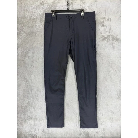 686 Mens Everywhere Pant Slim Fit Black Technical Travel Chino KCRGNS02 W34 L34