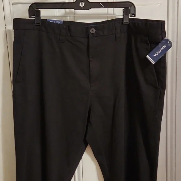 Nautica Black Slim Fit Pants