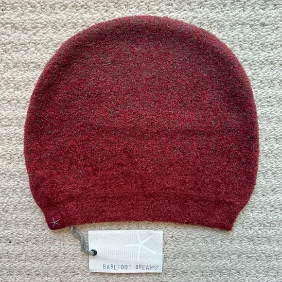 Barefoot Dreams Crimson-RoseWood CozyChic Lite Confetti Beanie