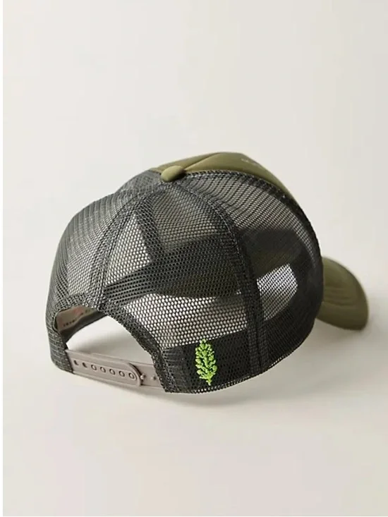 9307. Free People Trail Runner Trucker Hat