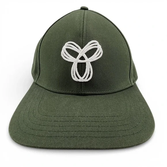 TNA Aritzia‎ Shortstop Baseball Cap Green Adjustable Strap Back NEW without Tag
