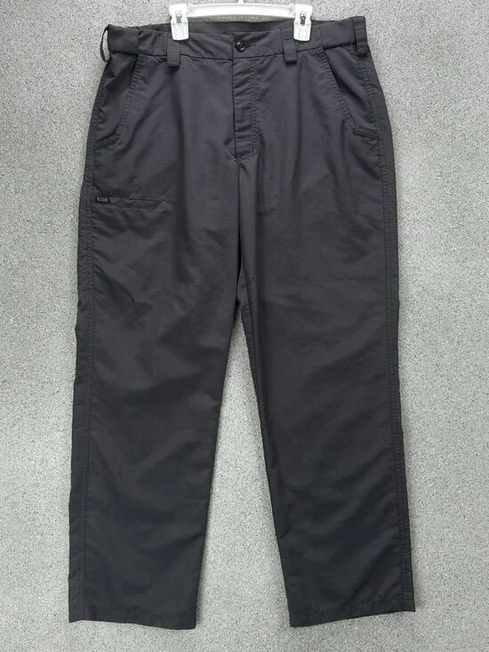 5.11 Tactical Fast-Tac Urban Pants 74461 Men's 34x30 Ripstop CCW EDC Work Gray