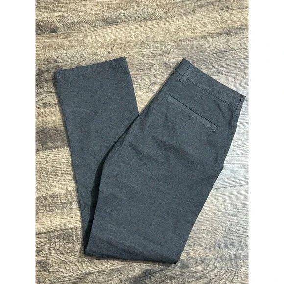 Eleven Paris Men's Charcoal Gray Chinos