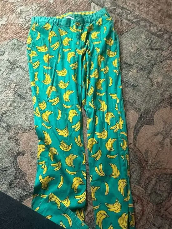 Tipsy Elves Men's Havana Banana Print Golf Pants