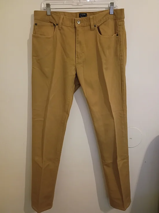 J. Crew Men’s The Driggs Corduroy Pants Sz 33/32