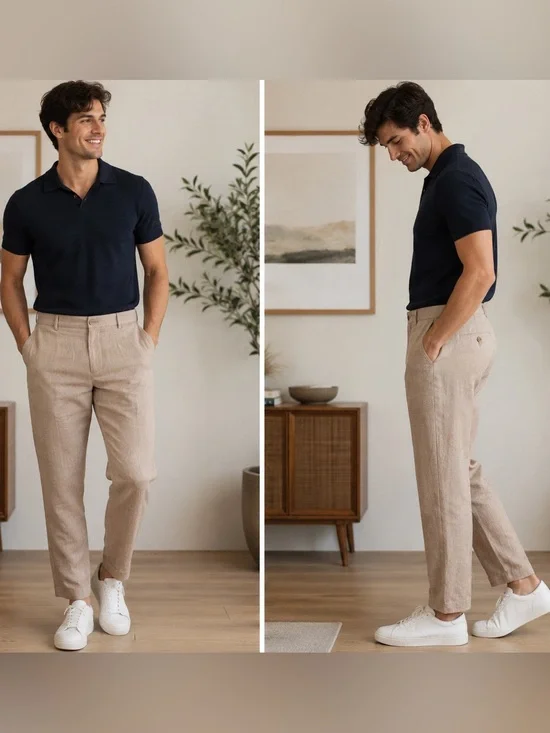 $80 NWT Banana Republic Modern Fit Pants – Men’s 35x30 100% cotton khaki/tan