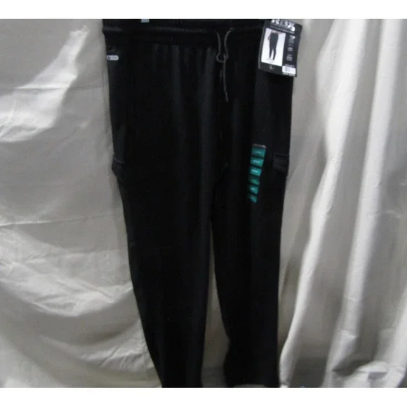Reebok Men's Black Fleece Cargo Pants SZ  L NWT