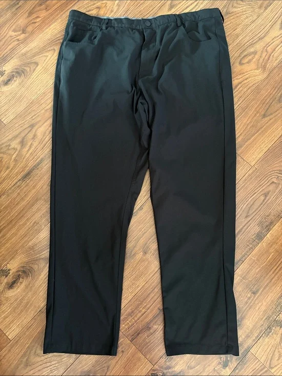 Chaps Black Tailored Dress Pants
