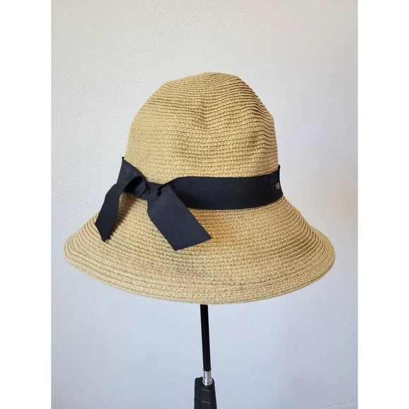 Scala Coastal Packable Straw Sun Hat – Women's