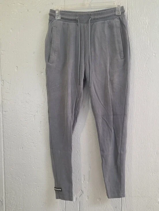 Alphalete Men's Gray Jogger Pants with Drawstring