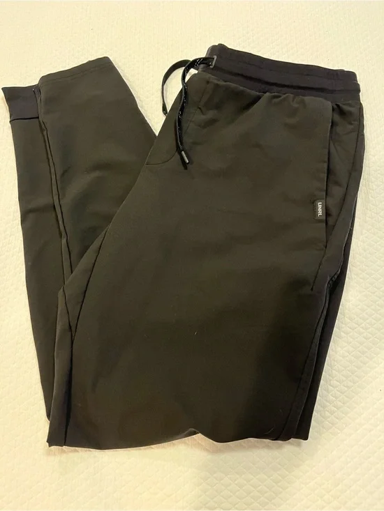 UNRL Black Men's Jogger Sweatpants with Drawstring XL