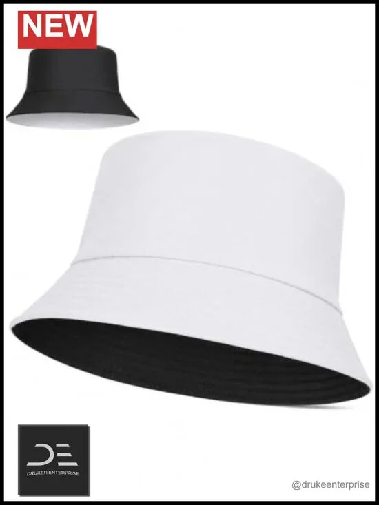 Reversible Bucket Hat Breathable Sun Hat for Beach Vacation