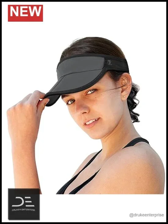 Foldable Sun Visor Hat UPF 50+ Lightweight Adjustable