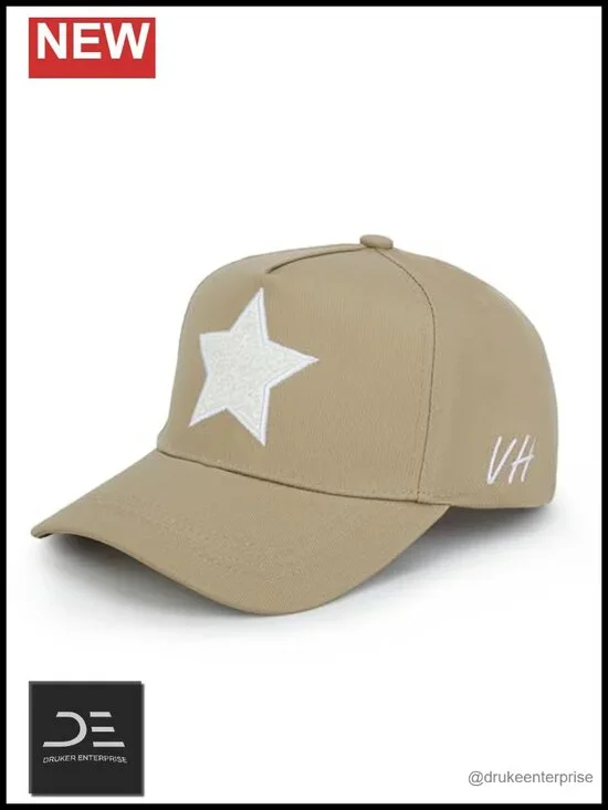 Vintage Western Pearl Star Trucker Hat Snapback Adjustable