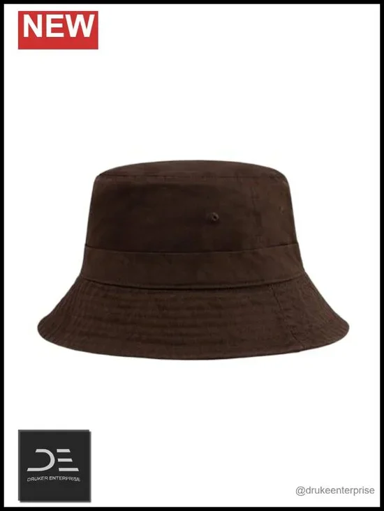 Bucket Hat - Cotton Sun Hat UPF 50+ Adjustable for Outdoor Activities