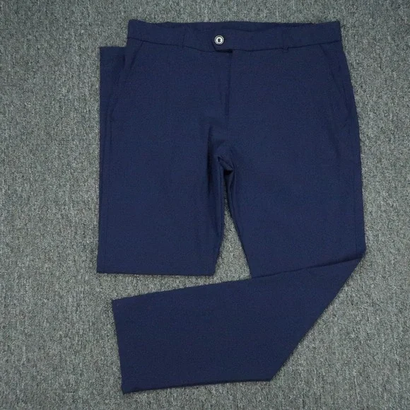 Greyson Pants Mens 34x32 Blue Montauk Trouser Stretch Golf Performance Straight