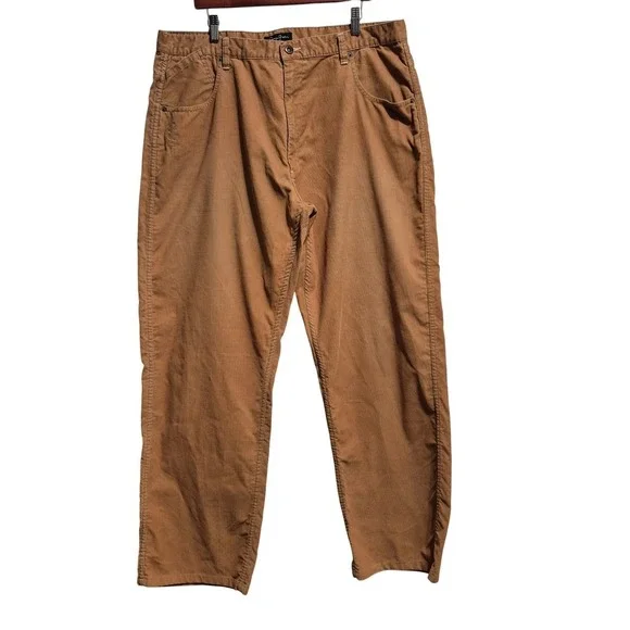Sean John‎ Mens Corduroy Pants Size 40 Tan 1969 SJ Collection Casual Wear