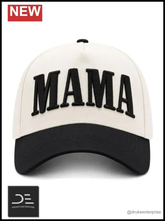 Mama Trucker Hat, Vintage Snapback Baseball Cap, Mommin Gifts