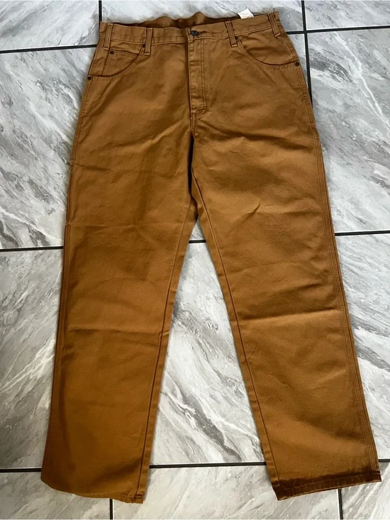Dickie’s Painter Carpenter Pants 36x32 Brown GOOD CONDITION