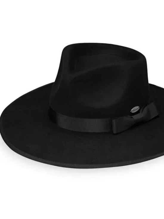 ✅ Wallaroo Sloan Hat, Black (Medium 58CM)