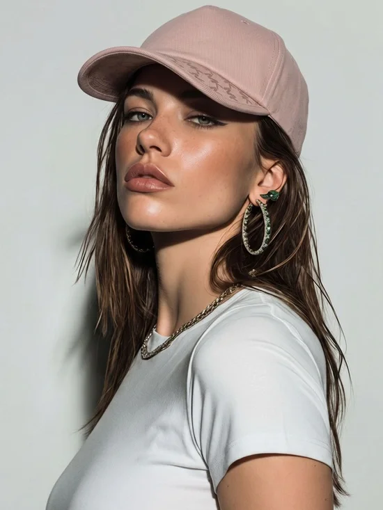 Michael Kors Blush Pink Women's Baseball Cap NWOT