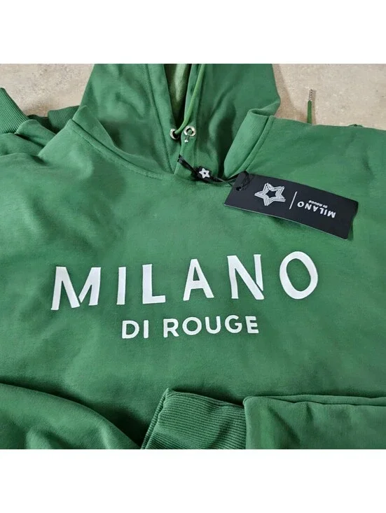 unisex Milano Di Rouge luxe signature set hoodie and Joggers sz 3 XL