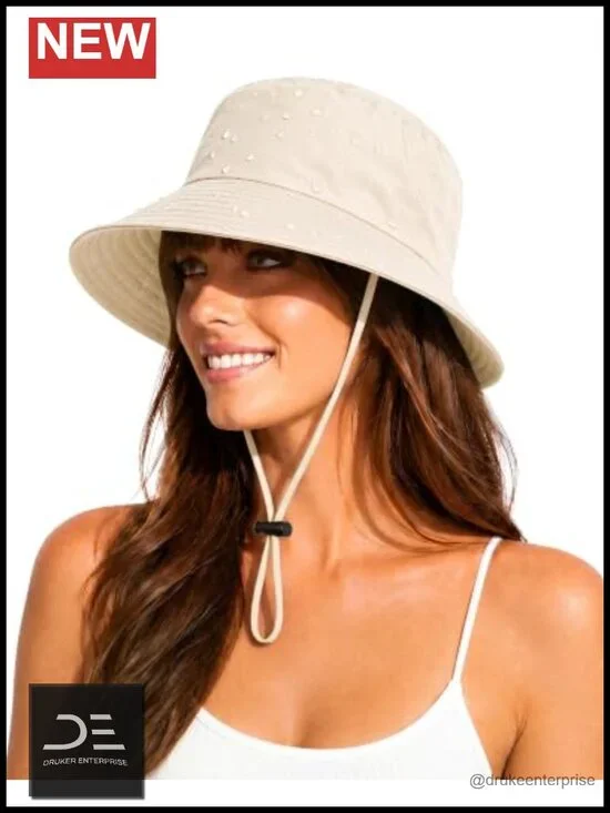 Water-Resistant UPF 50+ Bucket Hat Packable Boonie for Outdoor Hiking Camping
