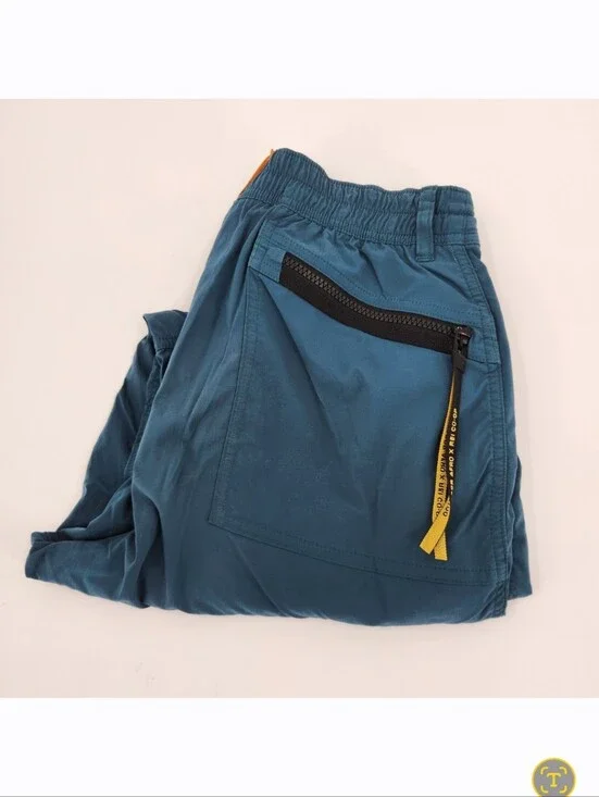Outdoor Afro X REI Coop Trail Pants Mens Size 30x30 Teal Zip Pockets Hiking