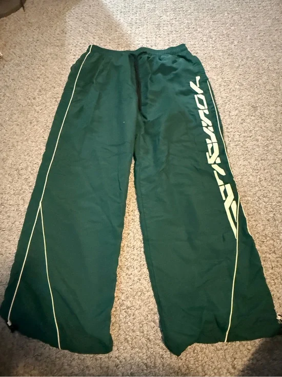Yougla athletic track pants-hunter green