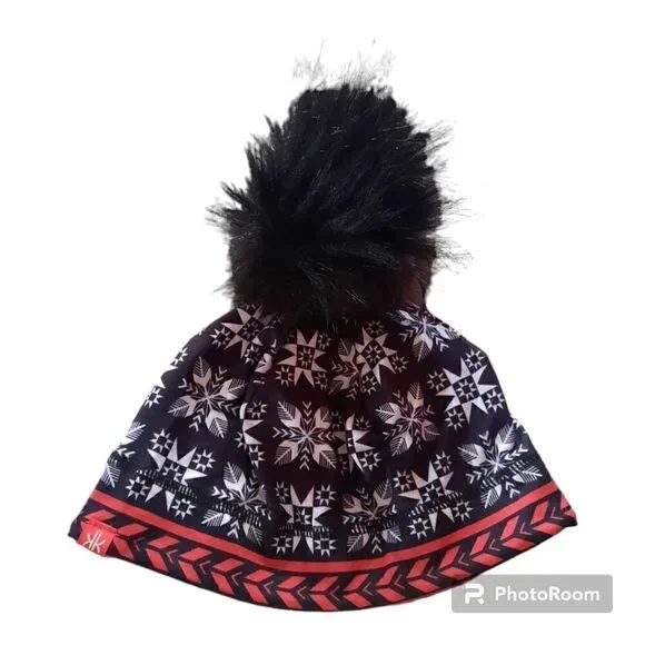 Krimson Klover ILLUSTRATED BEANIE Nordic Snowflake
