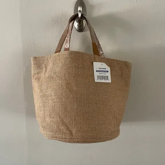 Container Store Jute Basket 8
