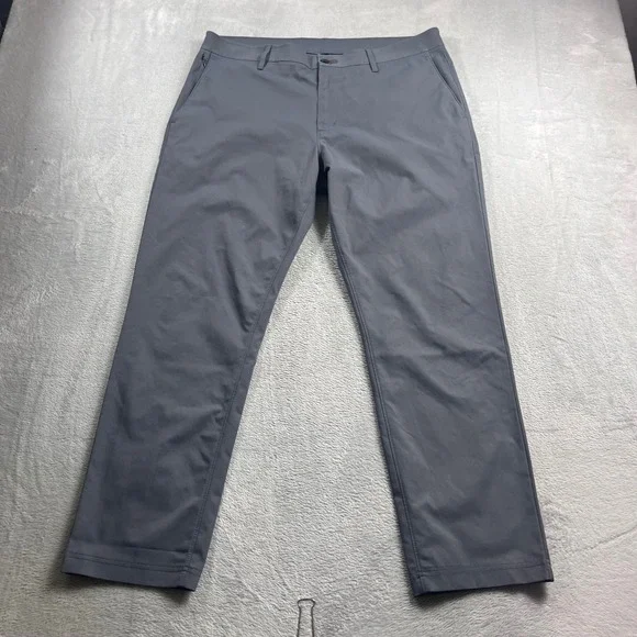 Public Rec Mens All Day Every Day Pants 34x30 Slate Grey Technical Chino Travel