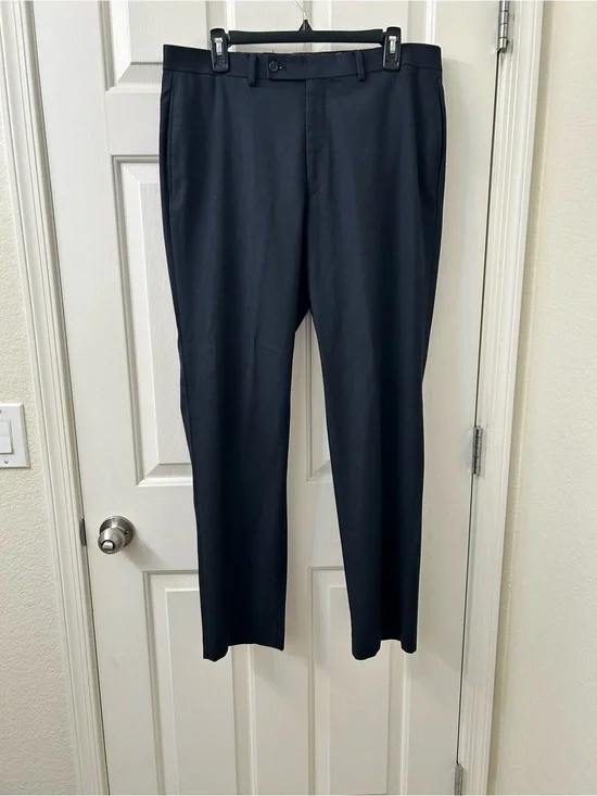 Lauren Ralph Lauren Men's Dark Navy Dress Pants 34WX32L