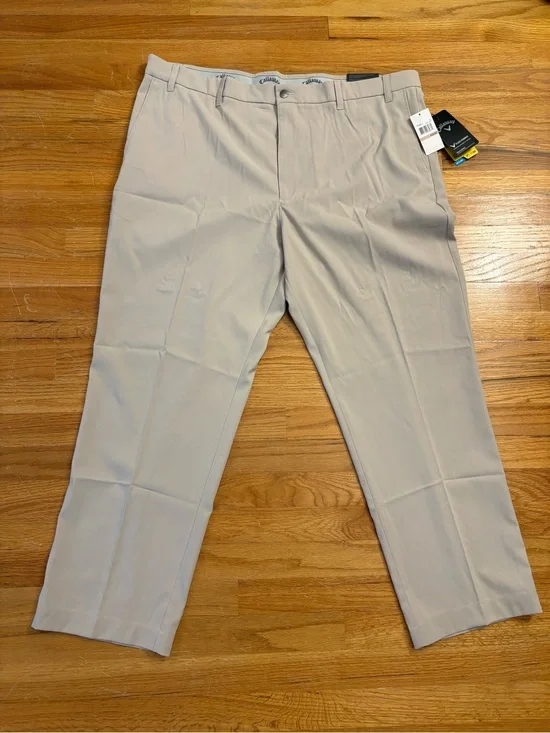 Callaway Men's Light Beige Golf Chinos