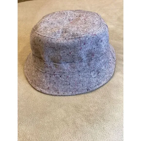 Unbranded Wool Blend Bucket Hat,‎ Beige Marled, 30% Wool, Size Large