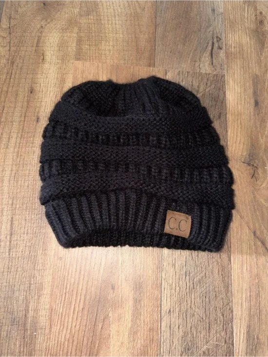 C.C ponytail beanie