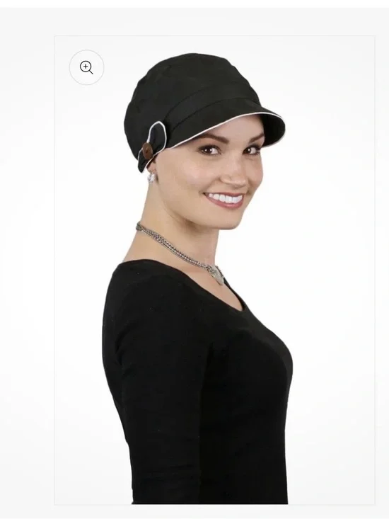 Women's  Caps with Contrast Trim (3)