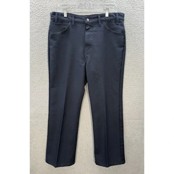 Vintage Levis Pants Mens 36x28 Blue Black Label 10517-6117 Made In USA 90s