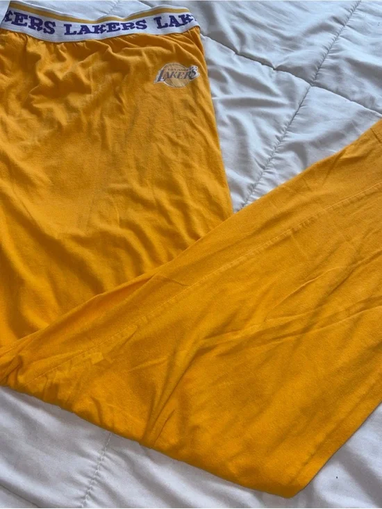 Unk Purple and Gold NBA Loungewear Pants