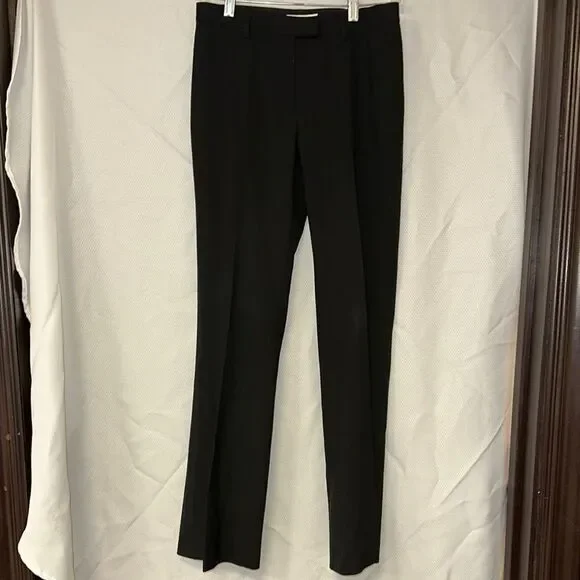 Hugo Buscati Black Dress Pants with Sleek Tailored Design